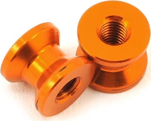 6.0mm Aluminum Mount (Orange) (2) photo