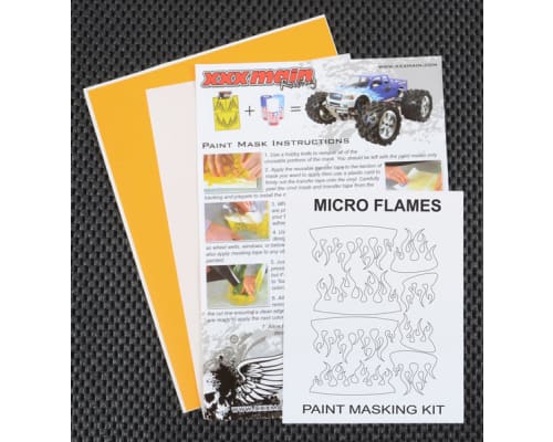 Micro Flames Paint Mask photo
