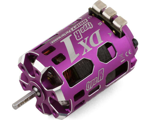 Drift Performance Dx1 R brushless Motor (10.5t) (Purple) photo