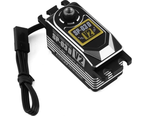 Sp-03 D V2 Programable brushless Drift Servo (Black) photo