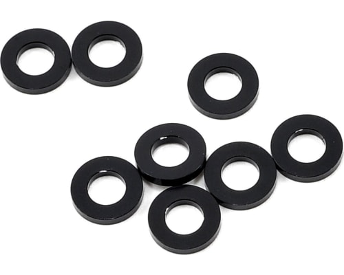 3x6x1.0mm Aluminum Shim (Black) (8) photo