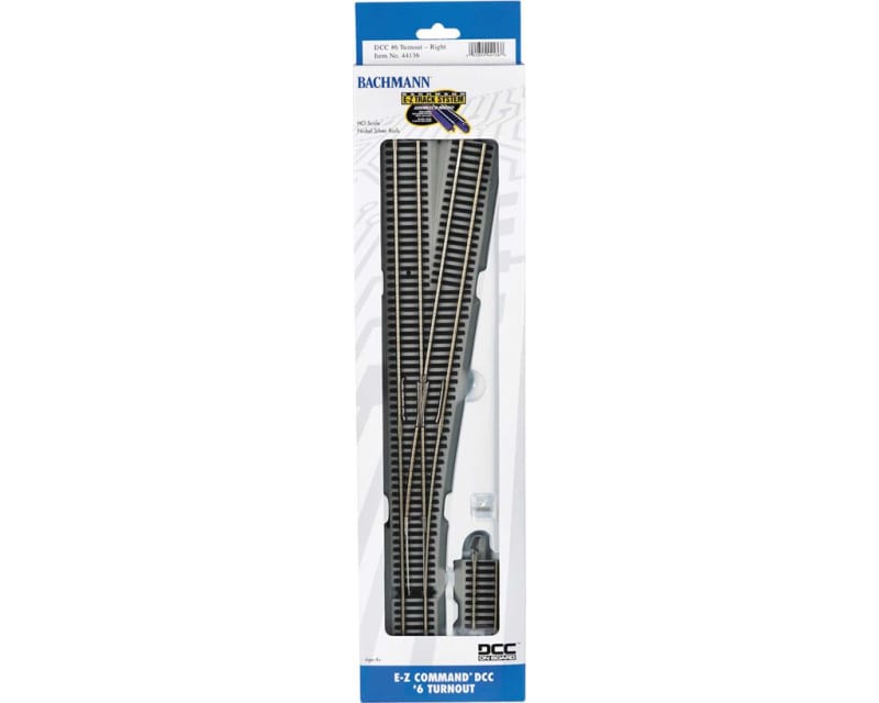 Ho Ns Ez Command #6 Right-Hand Turnout Manual/Dcc
