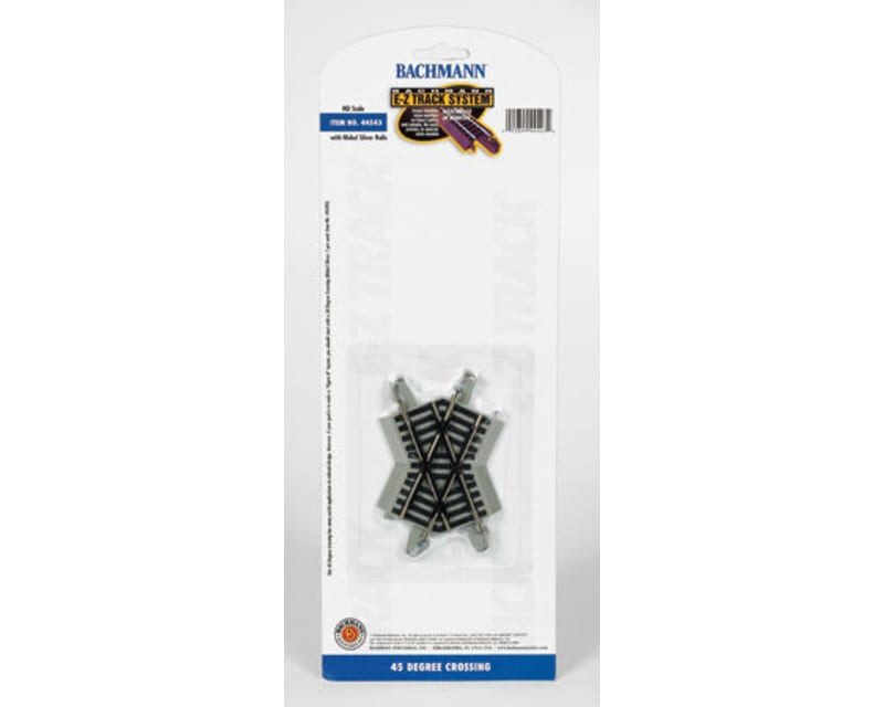 HO NS EZ 45 Degree Crossing