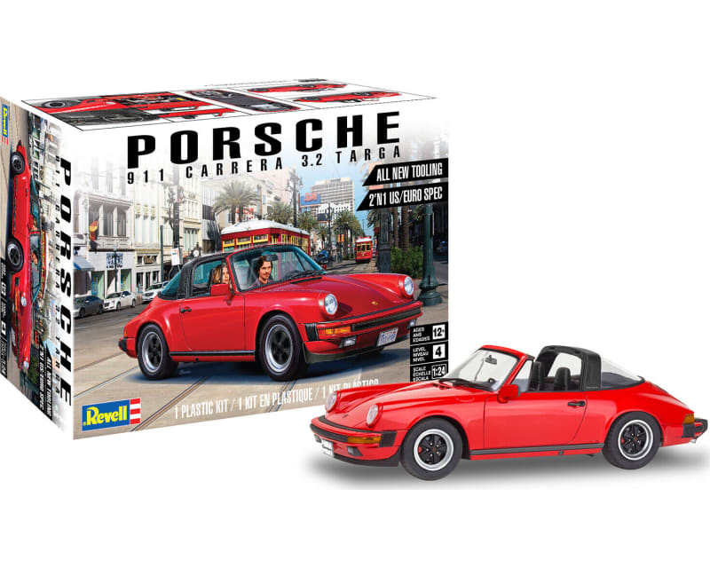 1/24 Porsche 911 Carrera 3.2 TARGA Plastic Model Kit