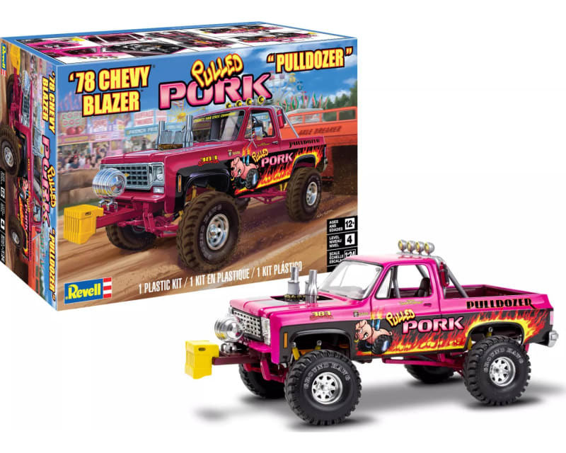 1/24 78 Chevy Blazer Pulldozer Plastic Model Kit