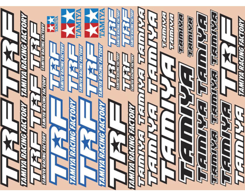 TRF Logo Sticker Set