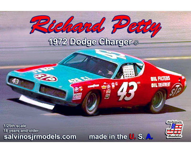 Richard Petty 1972 D0DGE Charger Talladega photo
