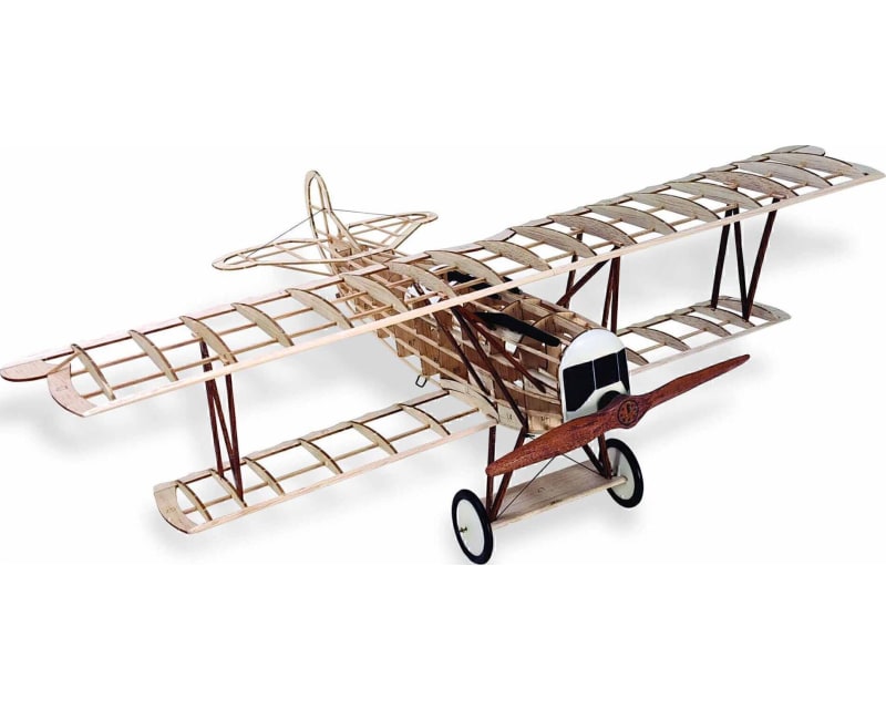 Tap to zoom German Fokker D.VII Balsa Wood Model Kit