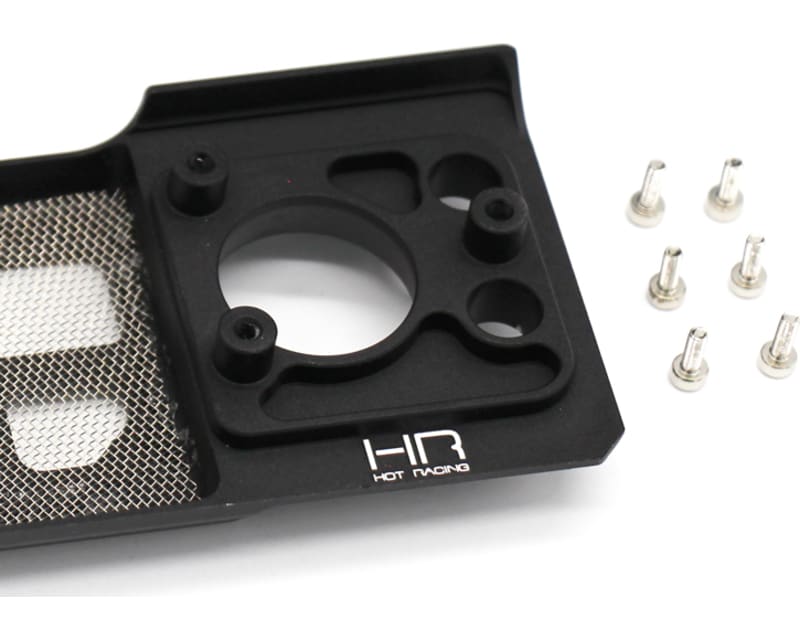 Black Anodized Aluminum Grille: TRX4 Defender Body