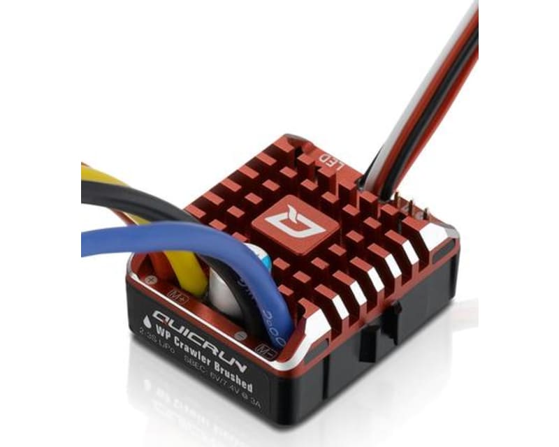 Quicrun WP1080 Waterproof Rock Crawler Brushed Esc