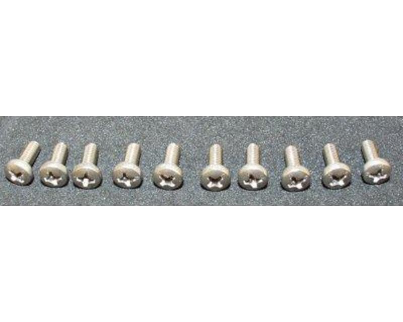 4x10mm 18-8 SS Pan Head Phillips 10