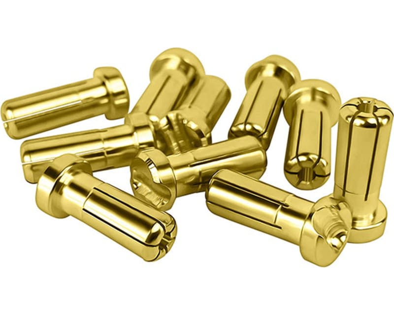 Tap to zoom 1up Racing LowPro 5mm Bullet Plugs - 10 pieces