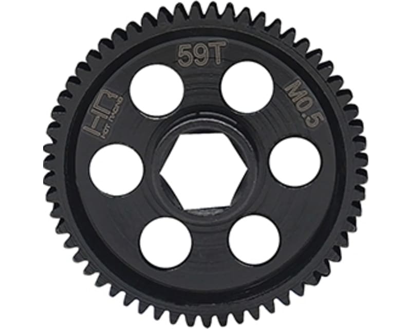 CNC Steel Main Gear 0.5module 59 Tooth GROM