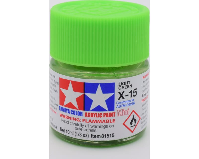 Tap to zoom Acrylic Mini X15 Light Green