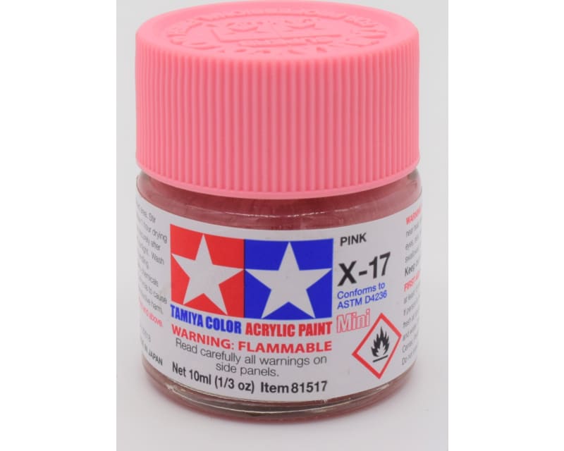 Tap to zoom Acrylic Mini X17 Pink