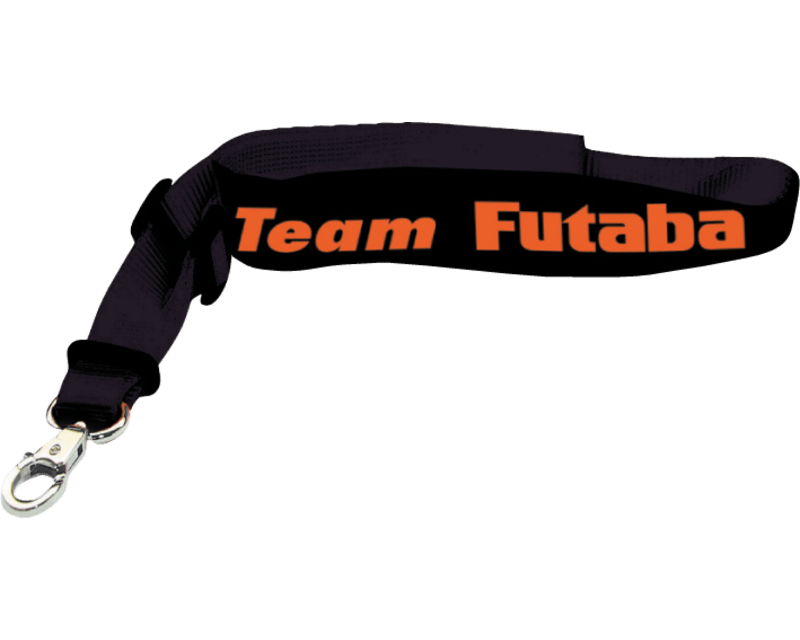 Team Futaba Strap Black & Orange Neck Strap