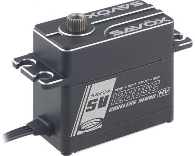 High Voltage Coreless Steel Gear Monster Torque Servo