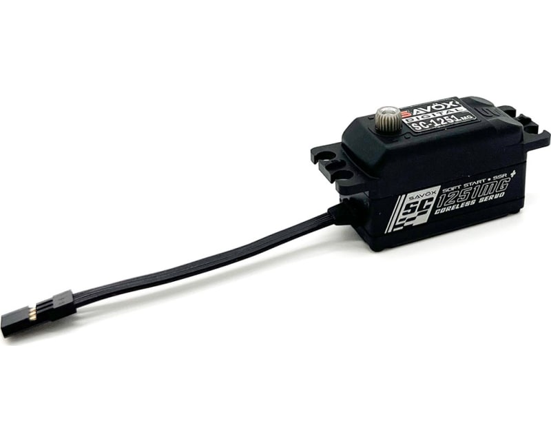 Black Edition Low Profile Digital Servo with Soft Start 0.09se