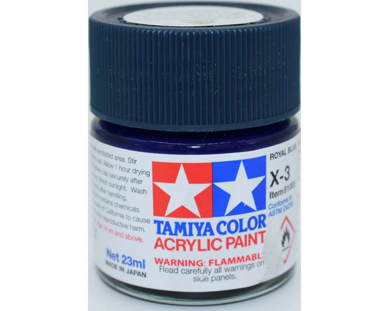 Acrylic X3 Gloss Royal Blue photo