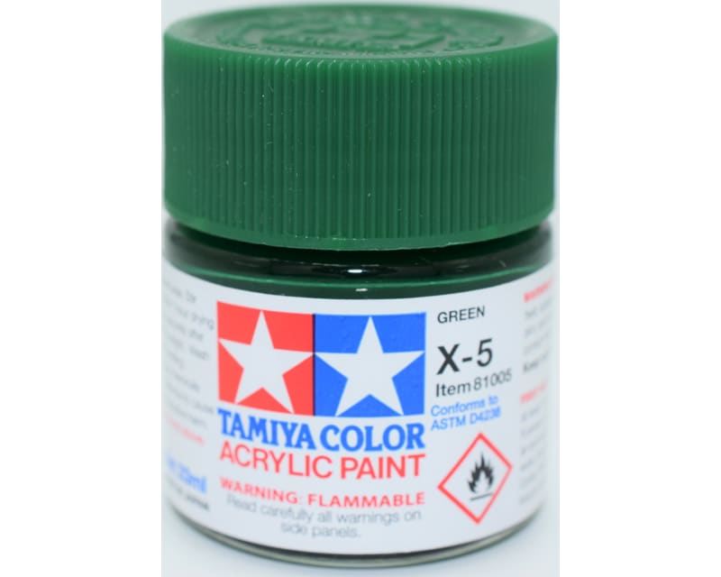 Tap to zoom Acrylic X5 Gloss Green