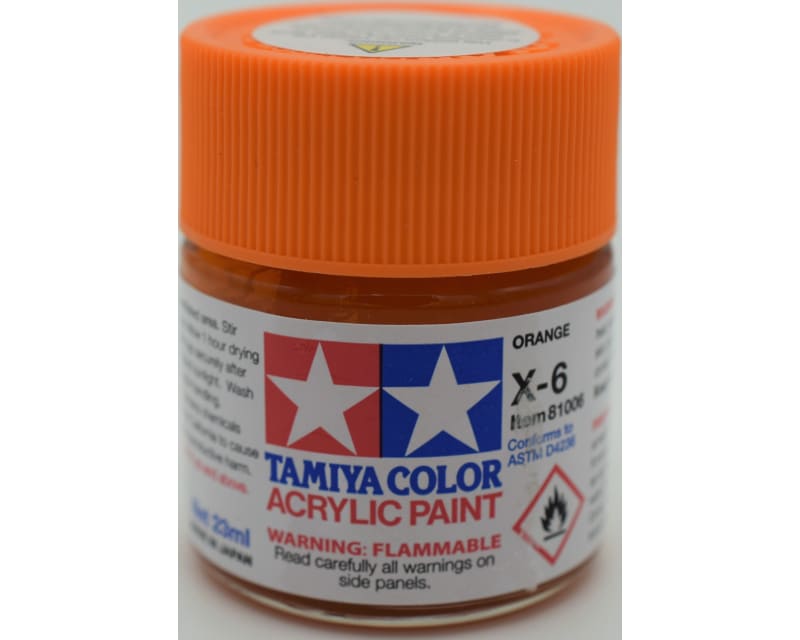 Acrylic X6 Gloss Orange