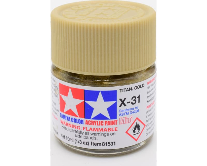 Acrylic Mini X31 Metallic Titan Gd