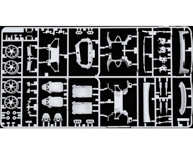 1/24 Porsche 911 Gt3 Rs 992 Plastic Model Kit