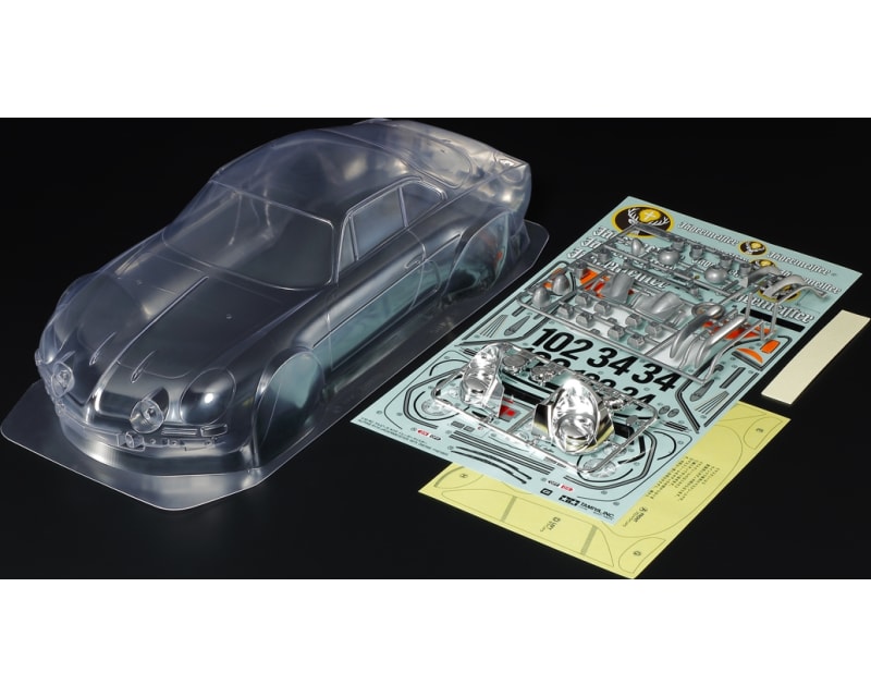 Tap to zoom 1:10 RC Alpine A110 Jagermeister 73 Body Parts Set