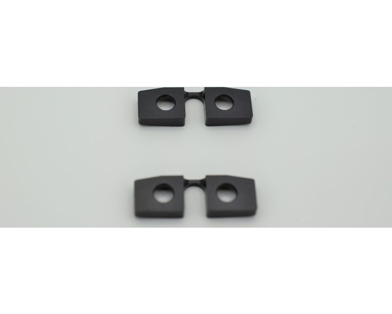 RC Aluminum Servo Mount Plate - 2 pieces
