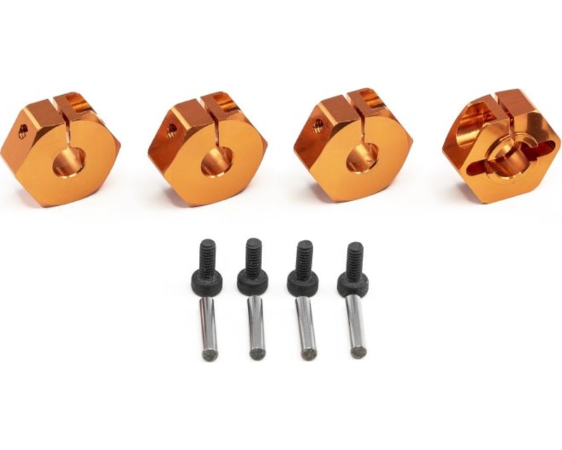 Aluminium Hex Hub Set Clamp Tire 12mm Sport 3