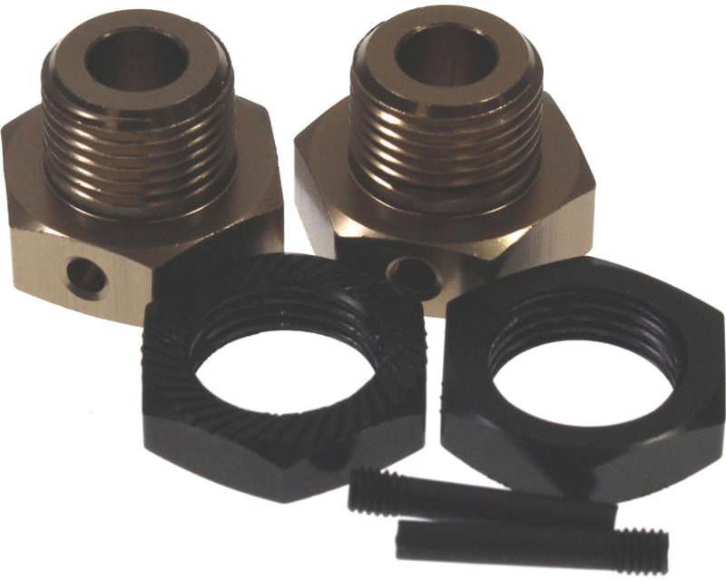 Aluminum 17mm Hex Hub Set 2 pieces Fits Quantumr