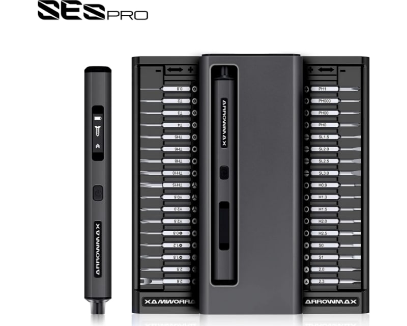 Ses Pro Smart Motion Control Elec Screwdriver- Black