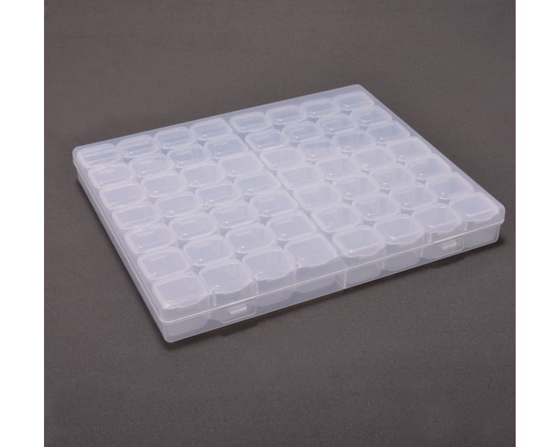 Parts Box - 56 Compartments 208 x 170 x 25mm (8.25 x 7 x 1 inch) photo