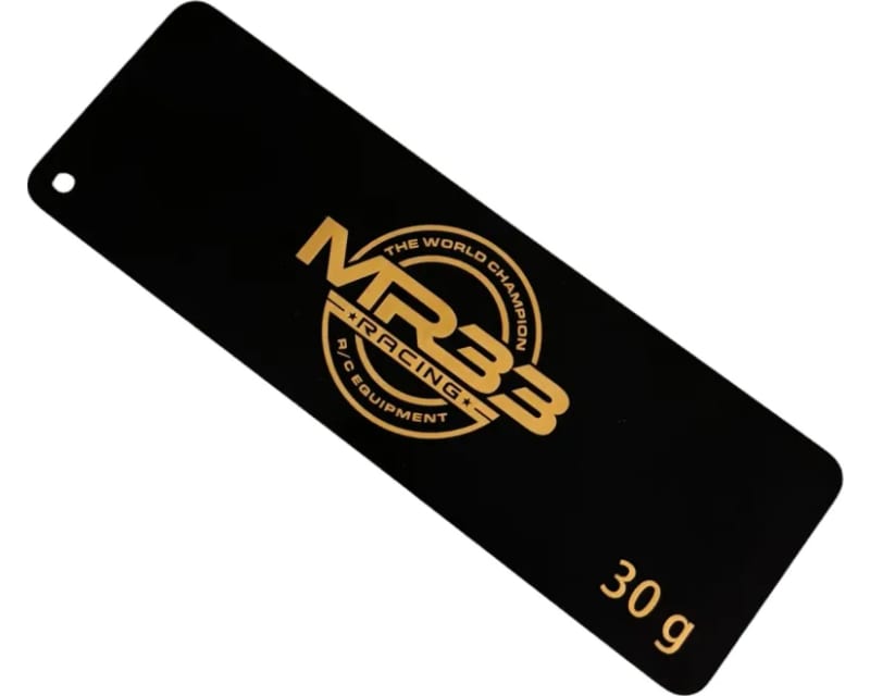 MR33 Brass Battery Weight Plate 30g photo