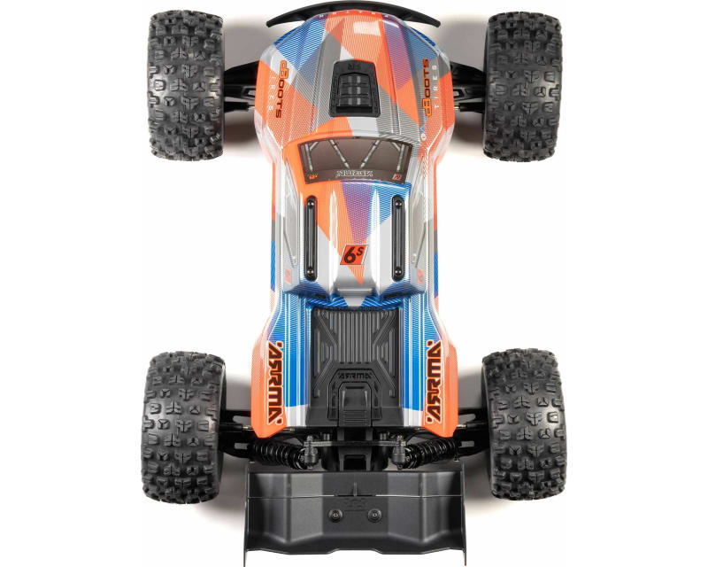 1/8 Kraton 4x4 6s Blx brushless V6 Speed Truck RTR Blue/Orange