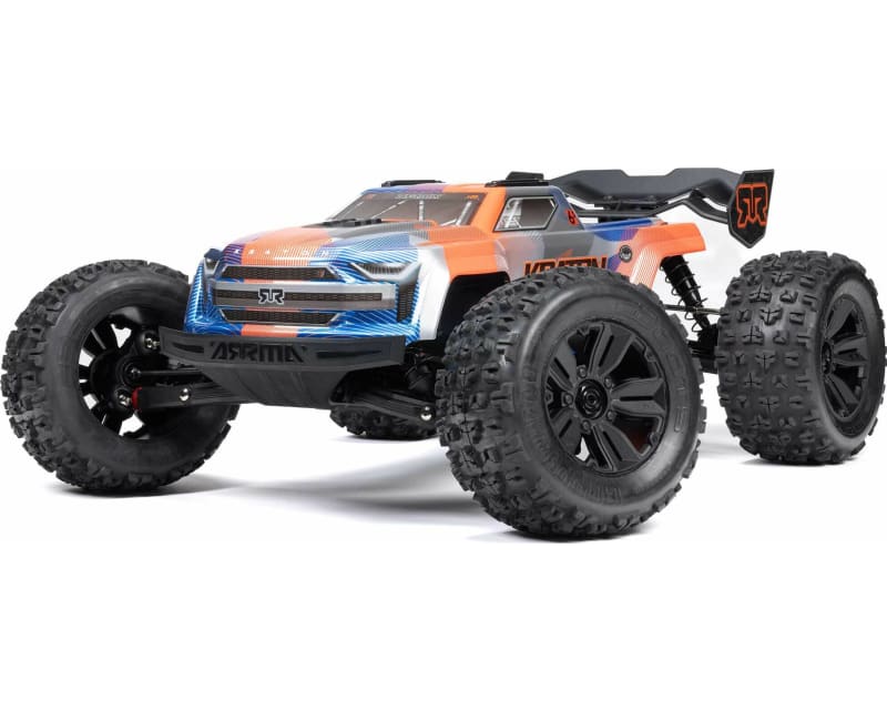 1/8 Kraton 4x4 6s Blx brushless V6 Speed Truck RTR Blue/Orange