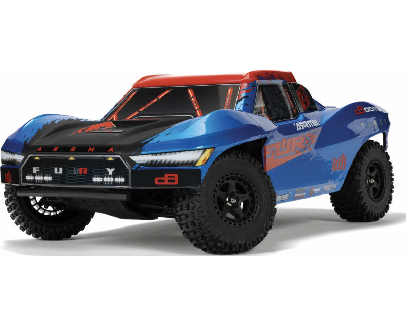 1/10 FURY 223S DSC 2WD RTR Brushless Short Course Truck Blue photo