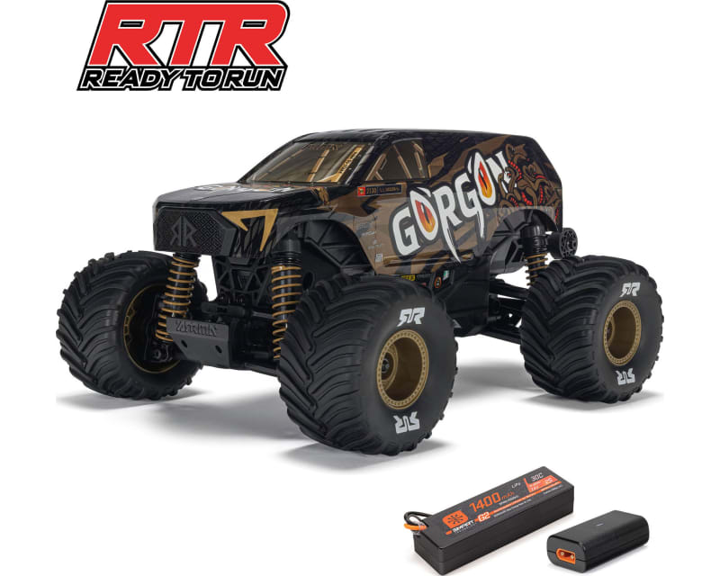 1/16 GORGON GROM 4X4 RTR Brushed Monster Truck Battery & Charger photo