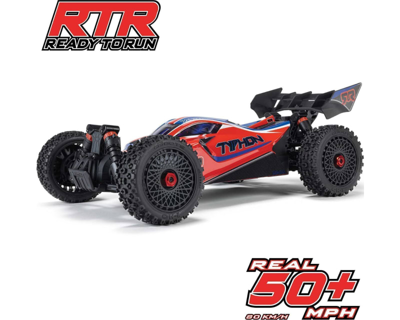 1/8 TYPHON 4X4 223S BLX brushless BUGGY RTR WITH DSC RED/BLUE