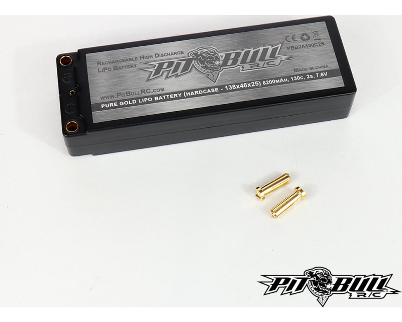 Pure Gold 7.6V 6000mAh 2S 130C LiPo photo