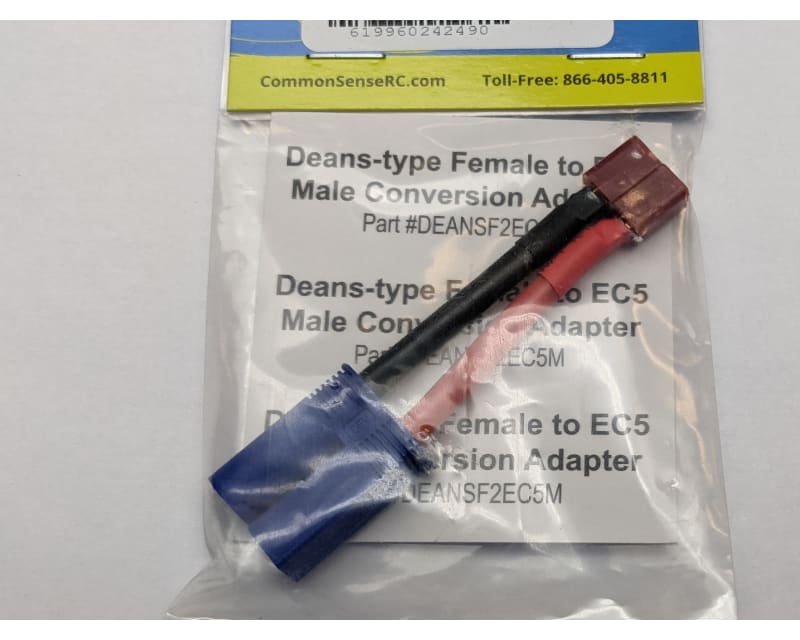 Tap to zoom "T-plug style connector" Female To Ec5 Male Conversion Adapter