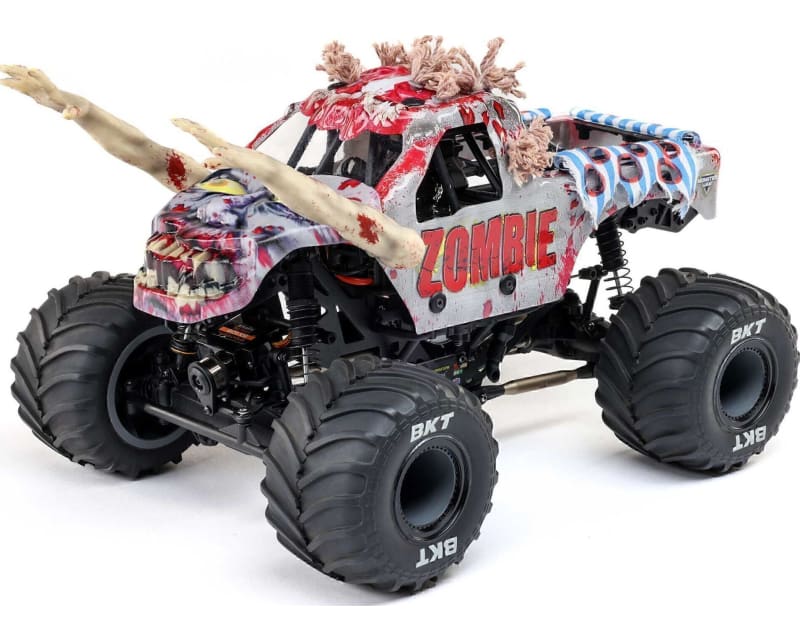 1/18 Mini LMT Zombie 2S 4X4 RTR Brushed Monster Truck Battery &