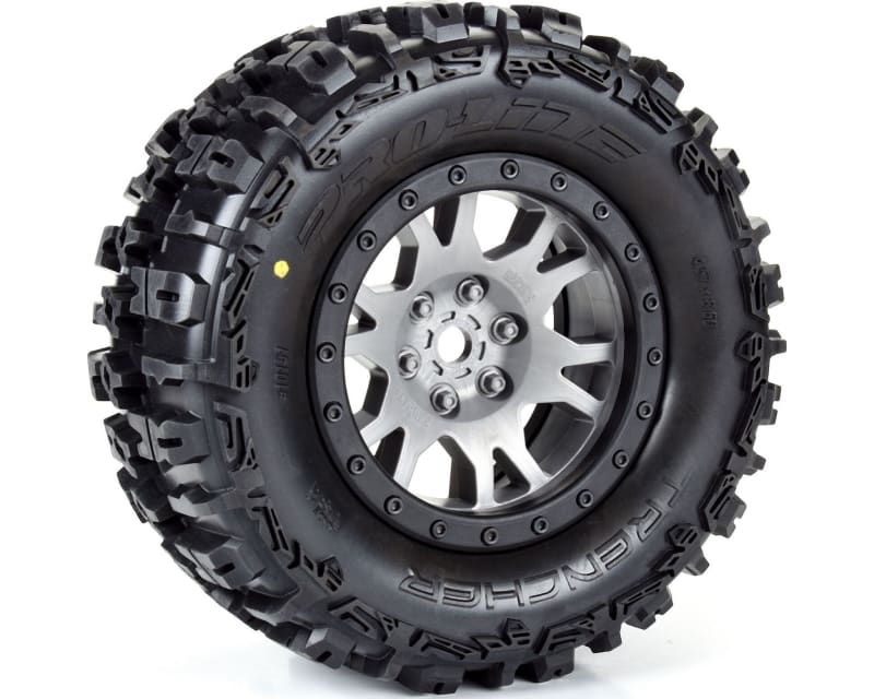 Limited Edition Trencher Pro-Loc F/R Mounted 24mm Gray/Black Imp