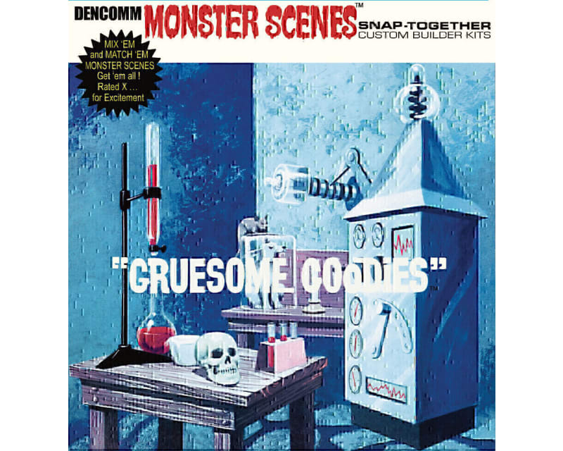 1/13 Monster Scenes Gruesome Goodies Figure Plastic Model Kit