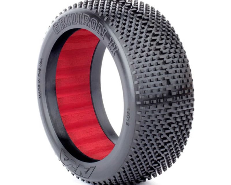 1:8 Gridiron SLW Buggy Tires w/ Red Insrt