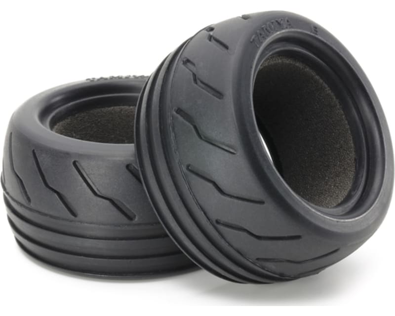 T3-01 Rear Wide Semi-Slick Tires (2 Pieces.)