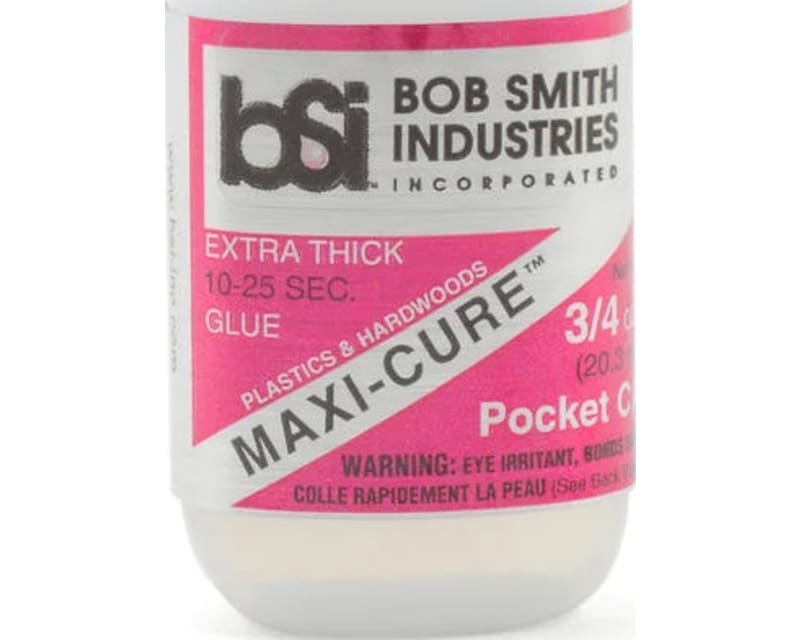 Maxi-Cure Pocket CA glue 3/4 Ounce