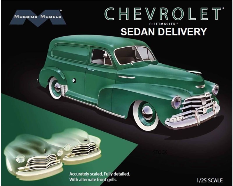 1948 Chevy Sedan Delivery 1/25 Scale Model Kit