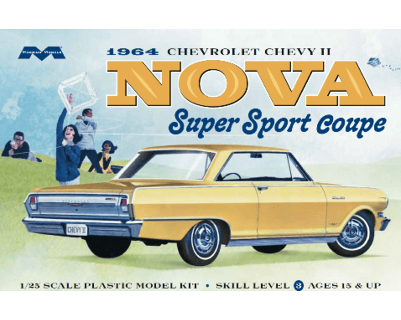 1/25 1964 Chevy Nova Super Sport Plastic Model Kit