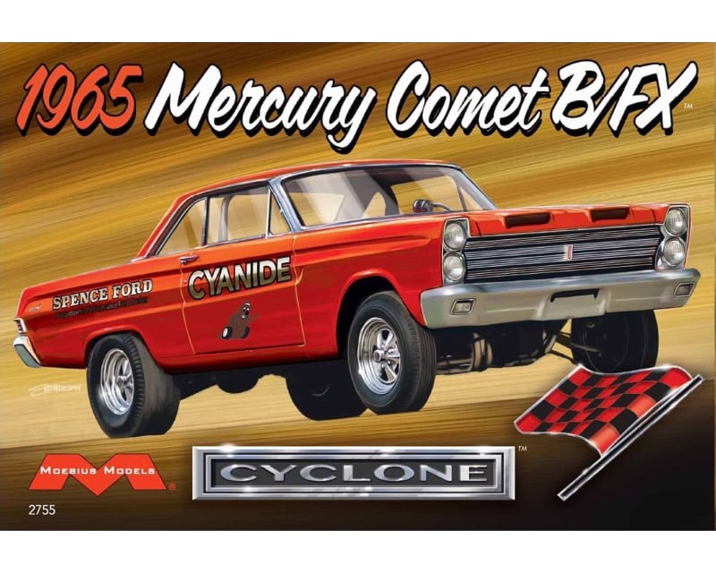 1965 Mercury Comet B/FX Cyclone 1/25th Scale